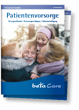 betaCare Ratgeber "Patientenvorsorge"
