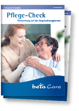 betaCare Ratgeber "Pflege-Check"