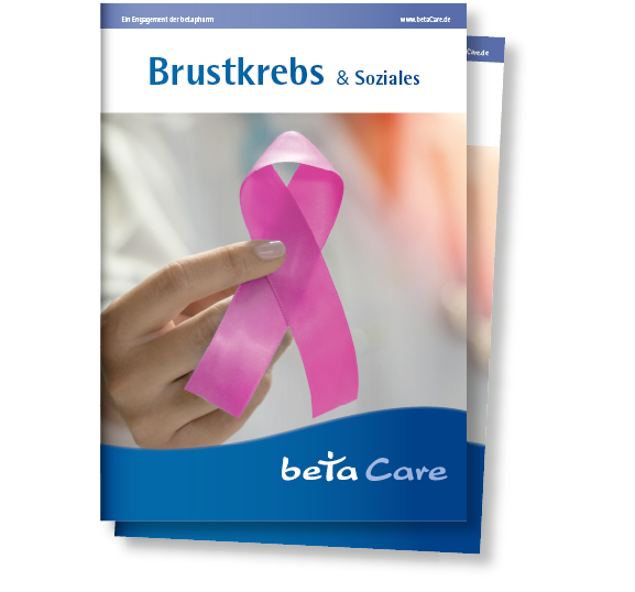 betaCare Ratgeber "Brustkrebs & Soziales"